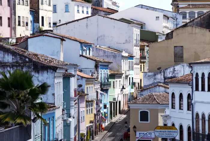Framed Print : Pelourinho district, Salvador, Brazil Framed Print : Pelourinho district, Salvador, Brazil