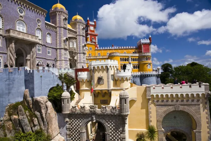 Framed Print : Pena Palace near Lisbon