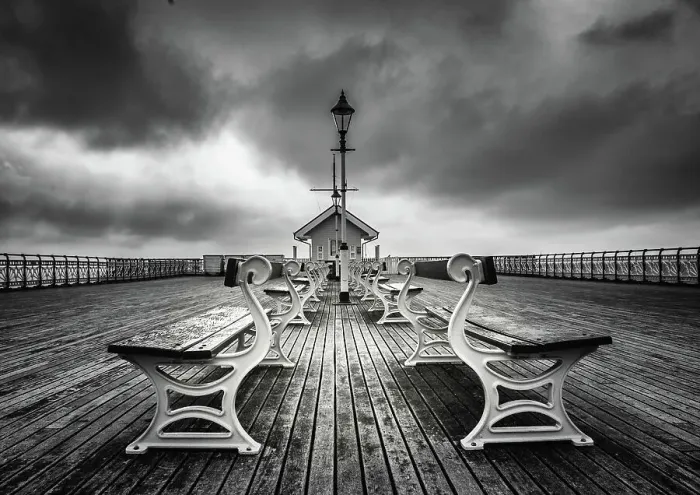 Framed Print : Penarth Pier, Wales Framed Print : Penarth Pier, Wales