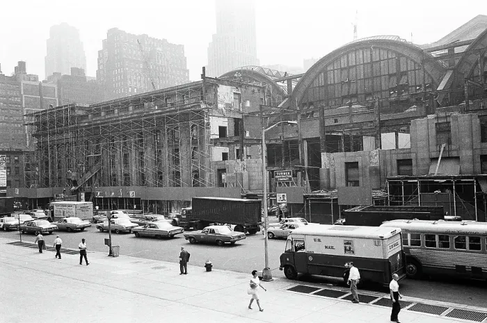 Framed Print : Penn Station, During The Demolition Framed Print : Penn Station, During The Demolition