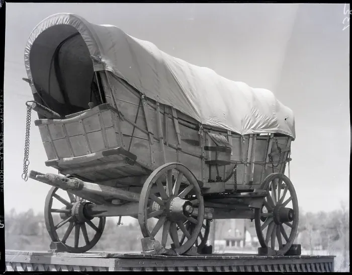 Framed Print : Pennsylvania Conestoga Wagon