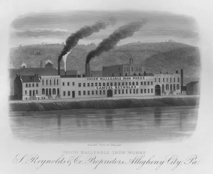 Framed Print : Pennsylvania Iron Works Framed Print : Pennsylvania Iron Works