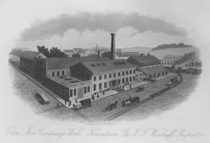 Framed Print : Pennsylvania Iron Works Framed Print : Pennsylvania Iron Works