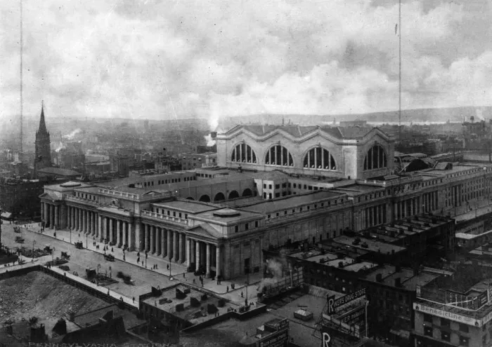 Framed Print : Pennsylvania Station
