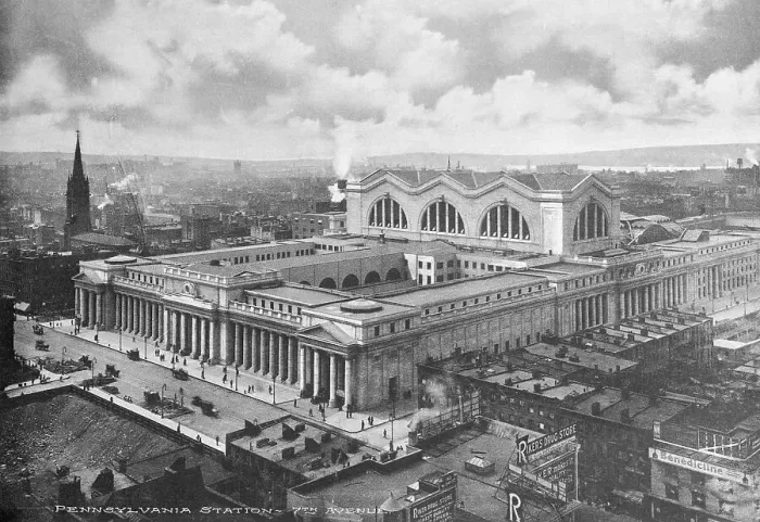 Framed Print : Pennsylvania Station on 7th Avenue Framed Print : Pennsylvania Station on 7th Avenue