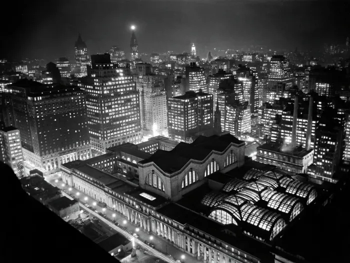 Framed Print : Pennsylvania Station At Night Framed Print : Pennsylvania Station At Night
