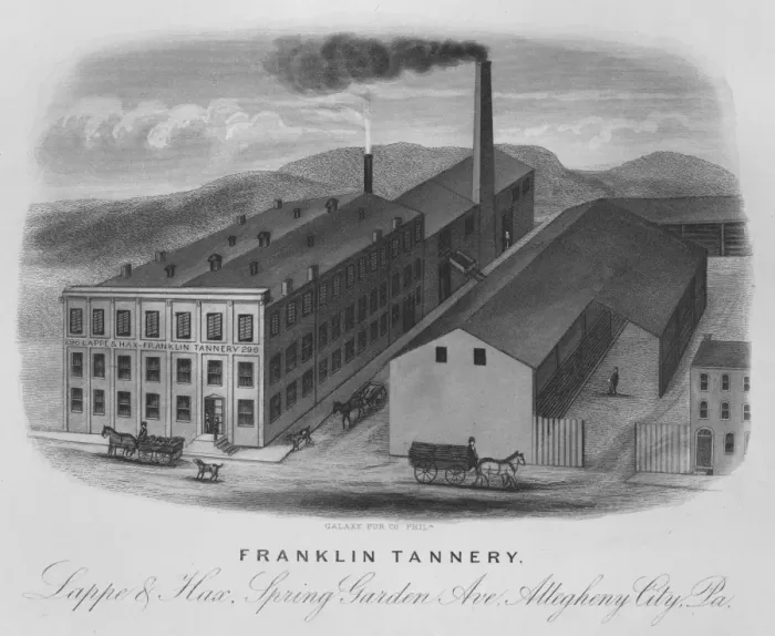 Framed Print : Pennsylvania Tannery Framed Print : Pennsylvania Tannery