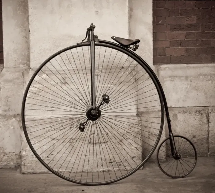 Framed Print : Penny farthing bicycle Framed Print : Penny farthing bicycle