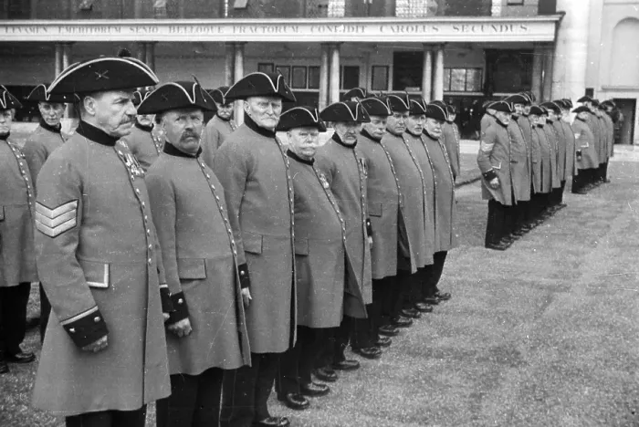 Framed Print : Pensioners On Parade Framed Print : Pensioners On Parade