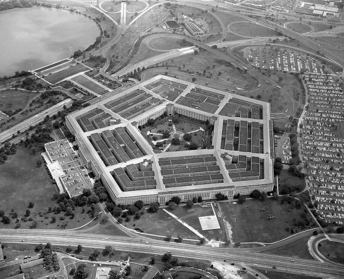 Framed Print : The Pentagon Framed Print : The Pentagon