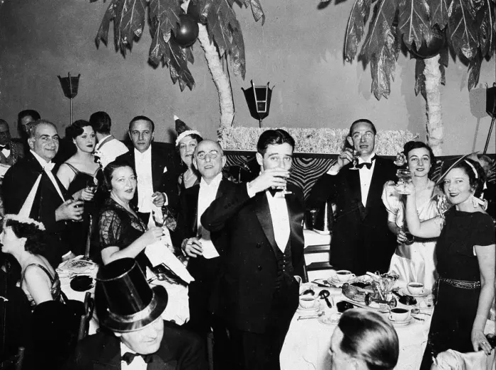Framed Print : People Celebrating On New Years Eve
