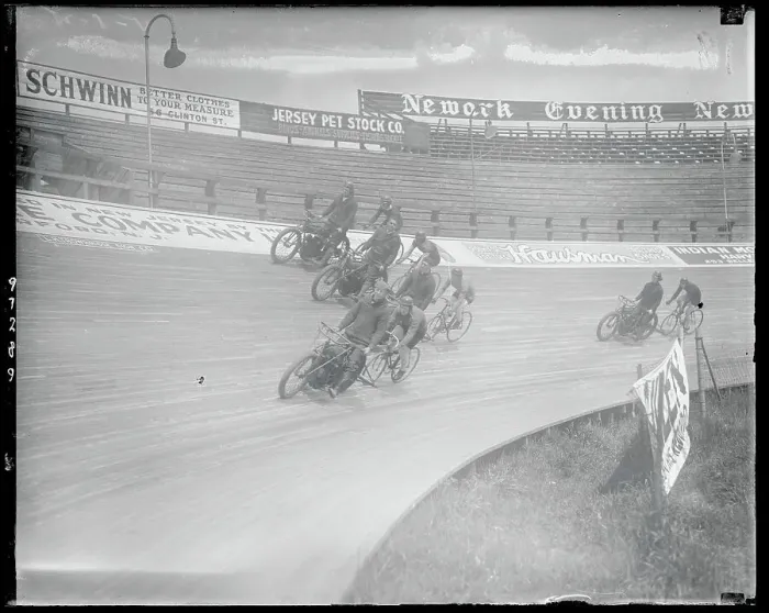 Framed Print : People Competing in a Bike Race Framed Print : People Competing in a Bike Race