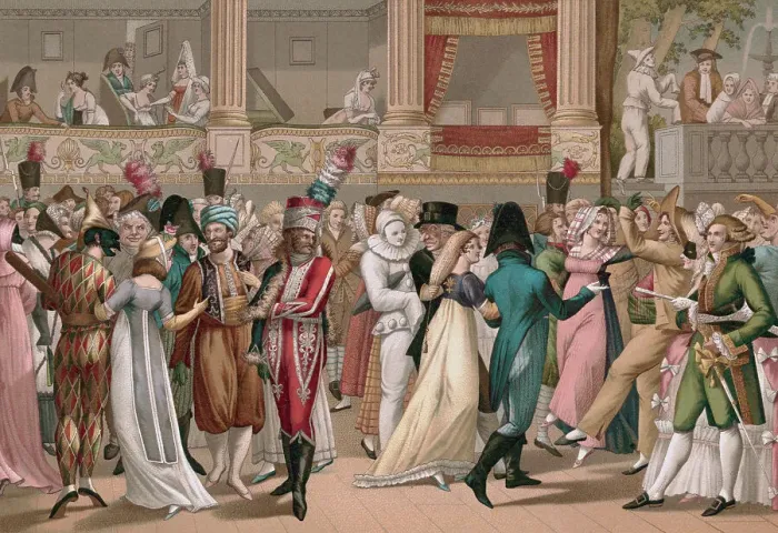 Framed Print : People Dancing at Opera in the 1800s Framed Print : People Dancing at Opera in the 1800s