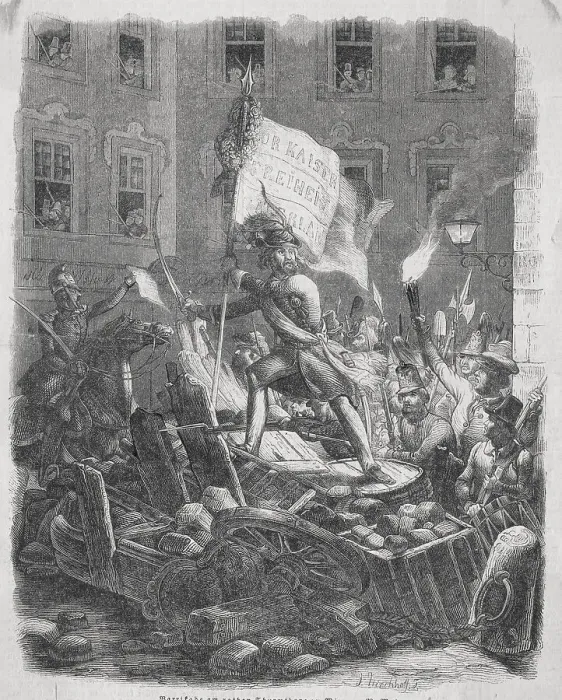 Framed Print : People Demonstrating in Vienna Framed Print : People Demonstrating in Vienna
