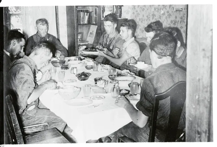 Framed Print : People Enjoying Their Dinner Framed Print : People Enjoying Their Dinner