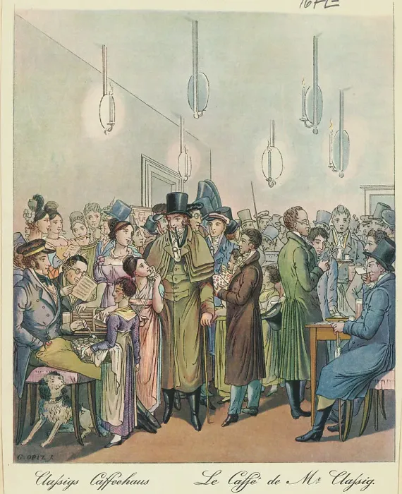 Framed Print : People Gathering in Coffeehouse Framed Print : People Gathering in Coffeehouse