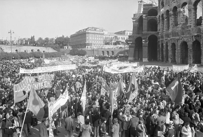 Framed Print : People Marching in a Demonstration Framed Print : People Marching in a Demonstration