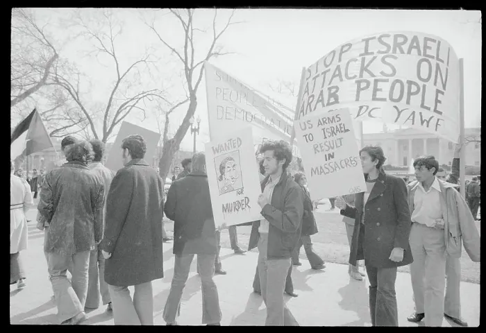 Framed Print : People Participating in Demonstration Framed Print : People Participating in Demonstration