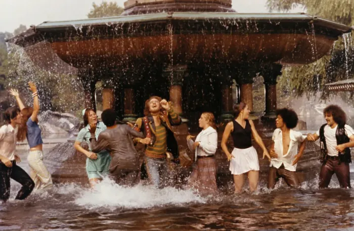 Framed Print : People Playing in a Fountain Framed Print : People Playing in a Fountain