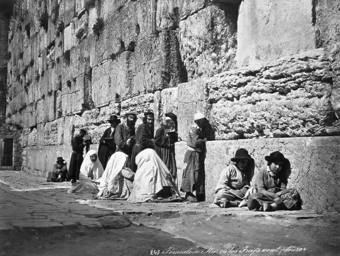 Framed Print : People Praying at the Wailing Wall Framed Print : People Praying at the Wailing Wall