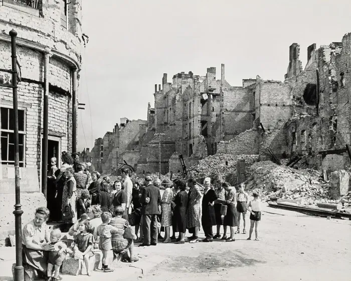 Framed Print : People Queueing In Berlin