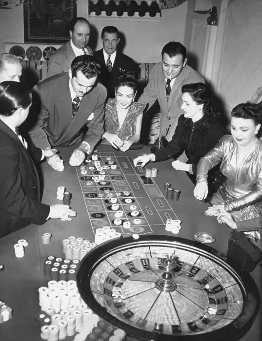 Framed Print : People at a Roulette Wheel Gambling Framed Print : People at a Roulette Wheel Gambling