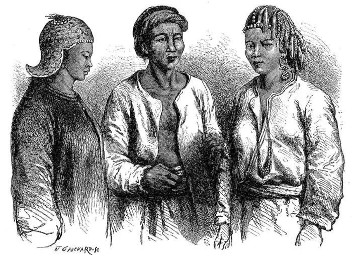 Framed Print : People from South China in typical dress, China, in the year 1872, Historical, digital reproduction of an original 19th century original Framed Print : People from South China in typical dress, China, in the year 1872, Historical, digital reproduction of an original 19th century original