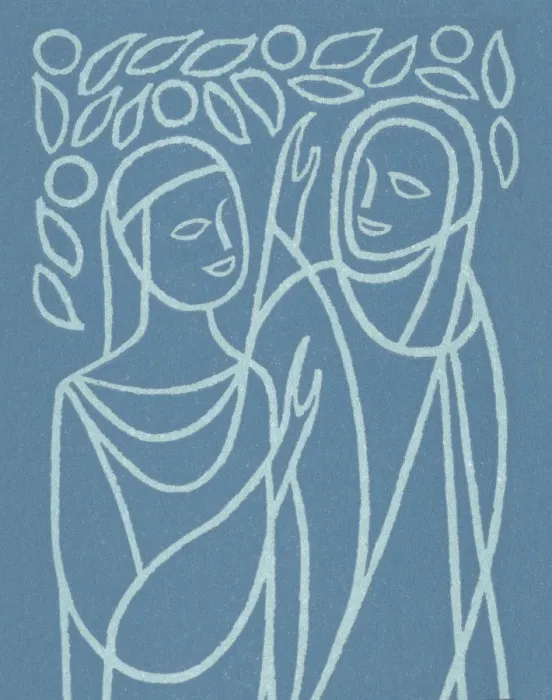 Framed Print : Two People Talking Framed Print : Two People Talking