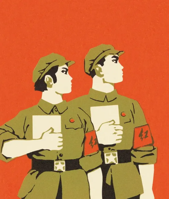 Framed Print : Two People in Uniform Framed Print : Two People in Uniform