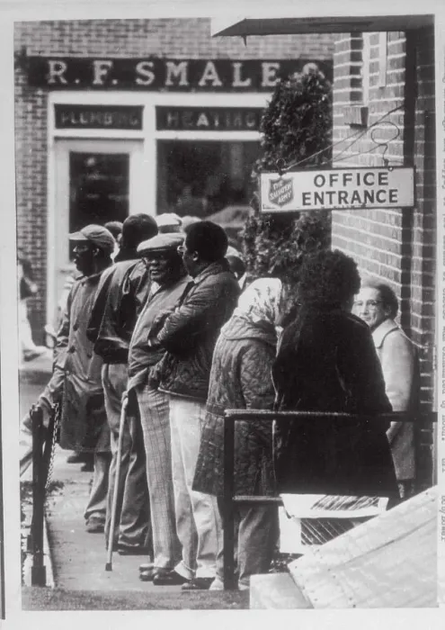 Framed Print : People Waiting in Line Framed Print : People Waiting in Line