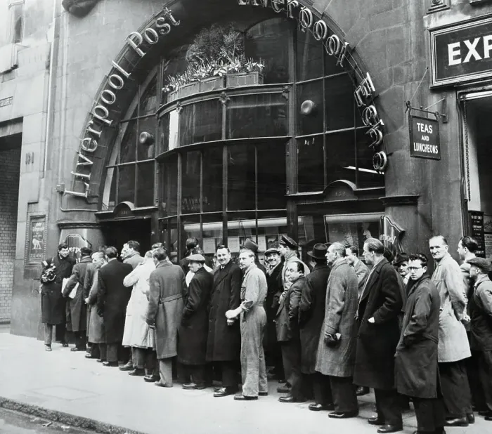 Framed Print : People Waiting in Line Framed Print : People Waiting in Line