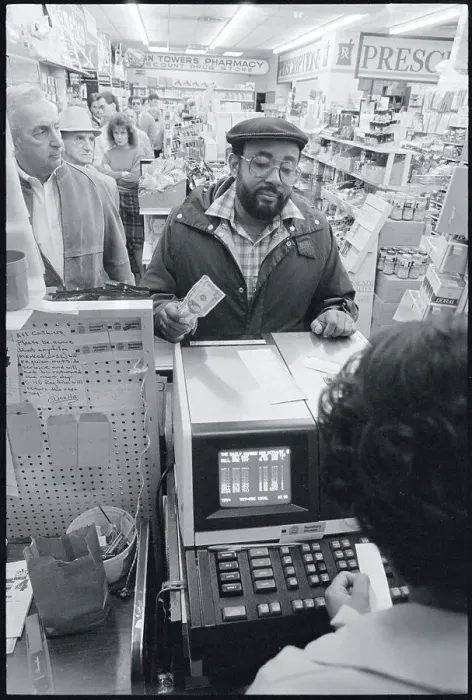 Framed Print : People Waiting for Lottery Tickets Framed Print : People Waiting for Lottery Tickets