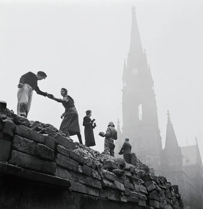Framed Print : People on Top of Wall Framed Print : People on Top of Wall