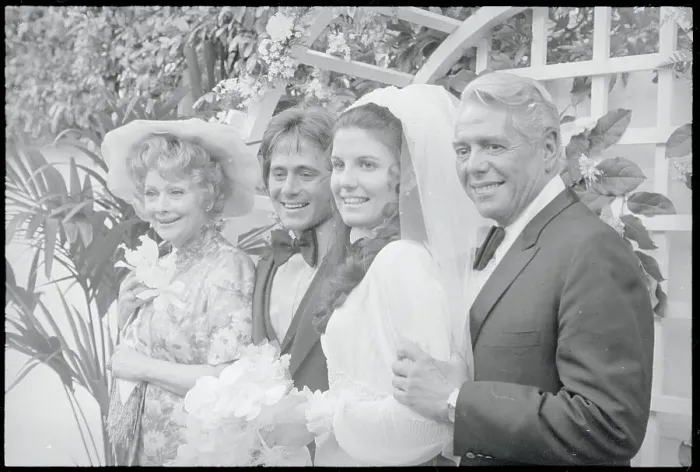 Framed Print : Performers Lucille Ball and Desi Arnaz At Their Daughter's Wedding Framed Print : Performers Lucille Ball and Desi Arnaz At Their Daughter's Wedding