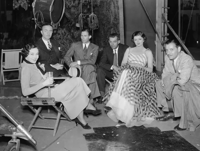 Framed Print : Performers Posing During Break on Set of The Thin Man Framed Print : Performers Posing During Break on Set of The Thin Man