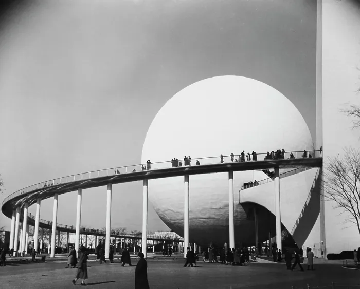 Framed Print : Perisphere And Walkway, New York World's Fair Framed Print : Perisphere And Walkway, New York World's Fair
