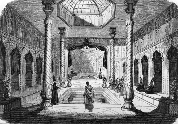 Framed Print : Persian Bath Framed Print : Persian Bath