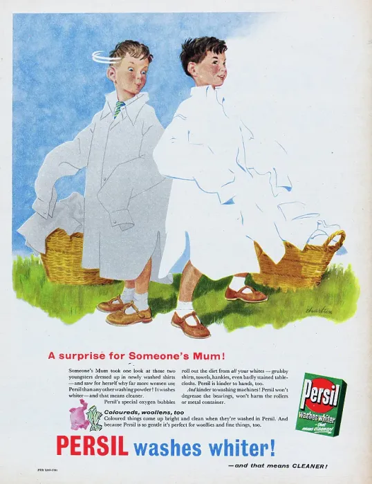 Framed Print : Persil Washes Whiter! Framed Print : Persil Washes Whiter!