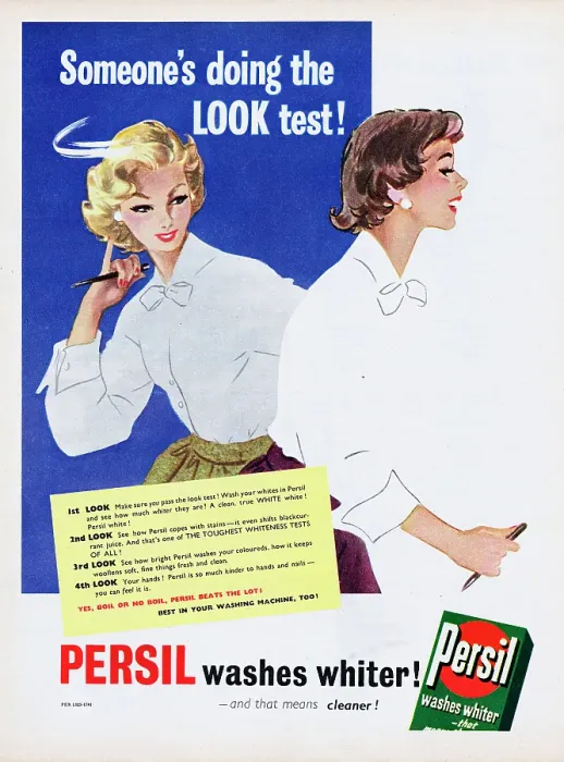 Framed Print : Persil Washes Whiter! Framed Print : Persil Washes Whiter!