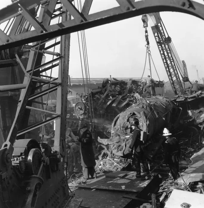 Framed Print : Perth Express Crash Framed Print : Perth Express Crash