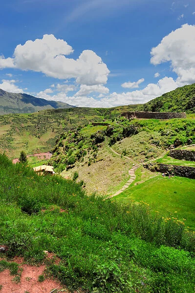 Peruvian ancient city landscape