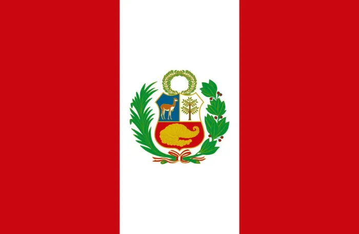 Framed Print : Peruvian flag Framed Print : Peruvian flag