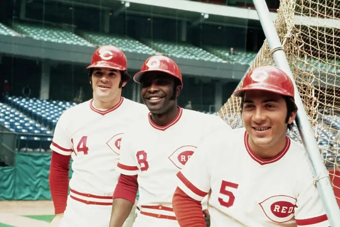 Framed Print : Pete Rose with Others Framed Print : Pete Rose with Others