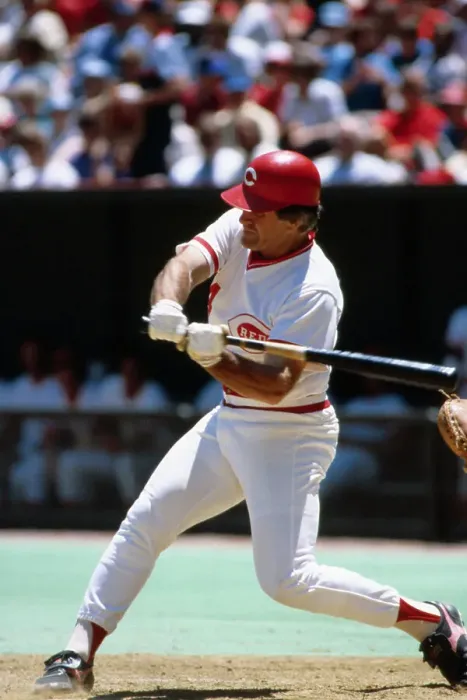Framed Print : Pete Rose at Bat for the Record Framed Print : Pete Rose at Bat for the Record