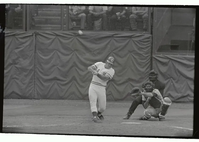 Framed Print : Pete rose Hitting Homer Framed Print : Pete rose Hitting Homer