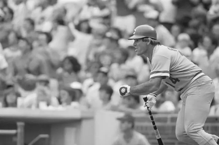 Framed Print : Pete Rose Just After Hitting Record Framed Print : Pete Rose Just After Hitting Record