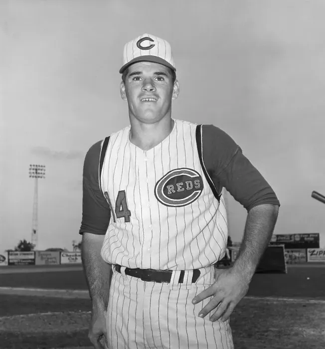 Framed Print : Pete Rose Poses In Uniform On Field Framed Print : Pete Rose Poses In Uniform On Field
