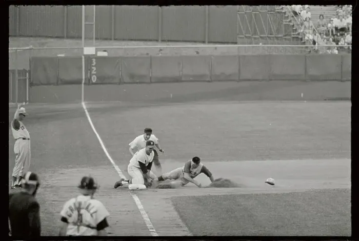 Framed Print : Pete Rose Sliding Into Third Base Framed Print : Pete Rose Sliding Into Third Base