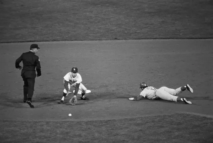 Framed Print : Pete Rose Sliding Into Second Base Framed Print : Pete Rose Sliding Into Second Base