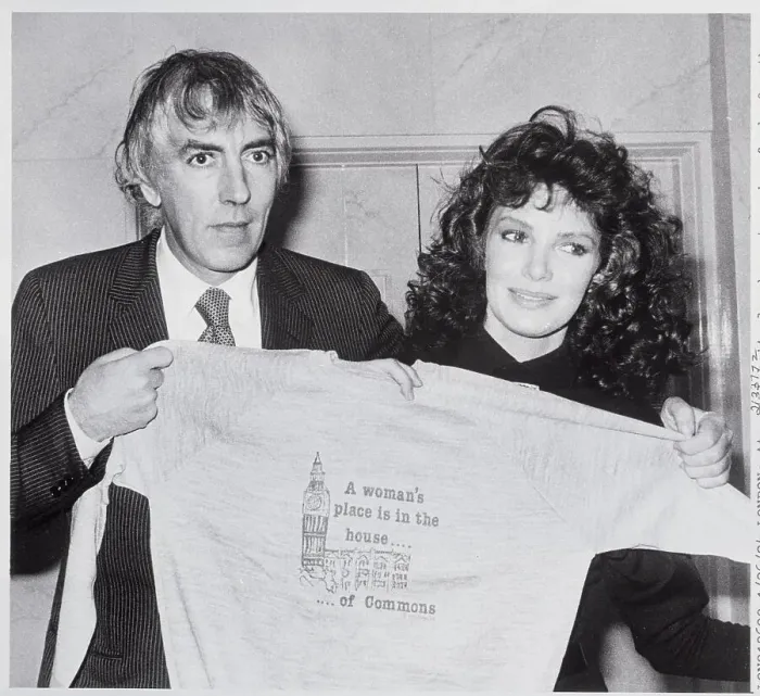Framed Print : Peter Cook and Jaclyn Smith at Fundraising Event Framed Print : Peter Cook and Jaclyn Smith at Fundraising Event